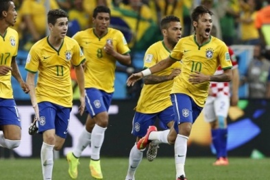 Kết quả tỉ số trận đấu Cameroon – Brazil World Cup 2014: 1-4